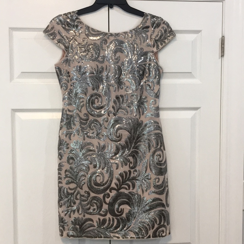 Adrianna Papell Elegant Sequin Dress